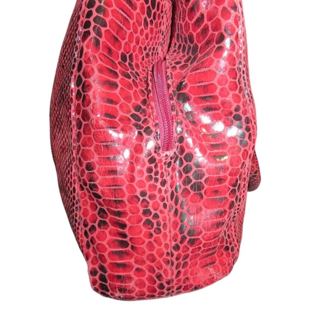 Danier Italian Leather Python Embossed Snakeskin … - image 4